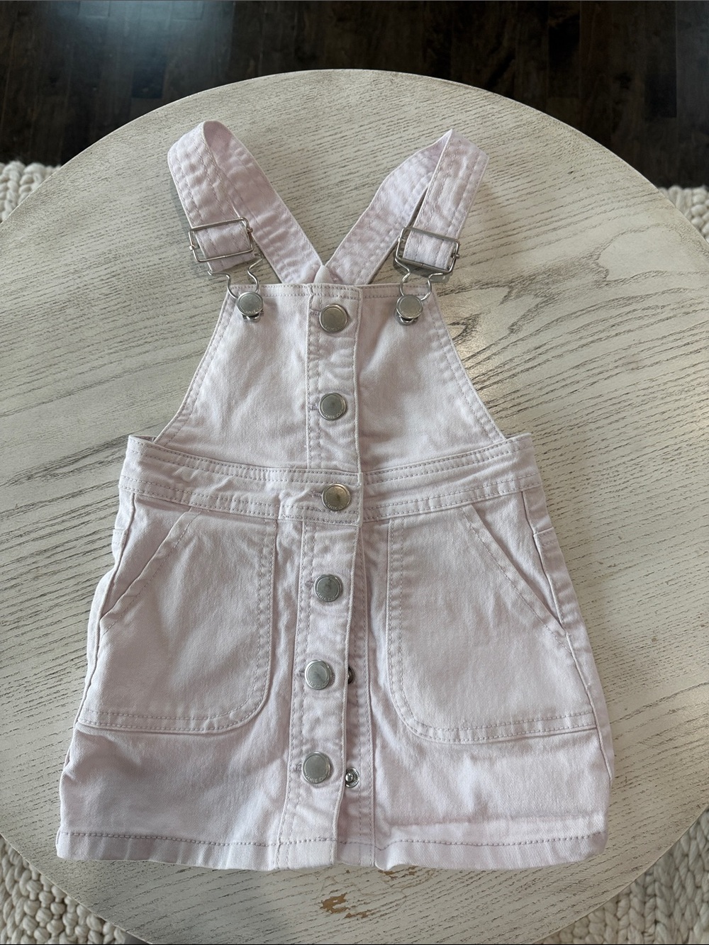 Jamie Kay Children's Pink Denim Overall Dress